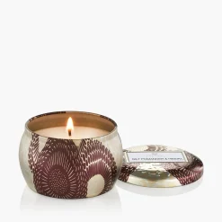 Voluspa Mini Tin|Gilt Pomander Hinoki|Gilt Pomander & Hinoki