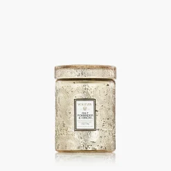 Voluspa Small Jars|Gilt Pomander Hinoki|Gilt Pomander & Hinoki