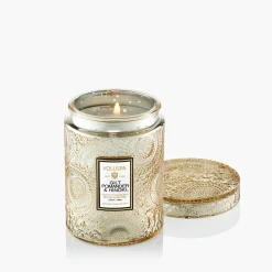 Voluspa Small Jars|Gilt Pomander Hinoki|Gilt Pomander & Hinoki