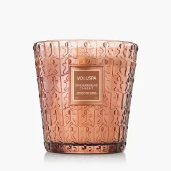 Voluspa 3 Wick Hearths + Luxe|Gingerbread Chalet