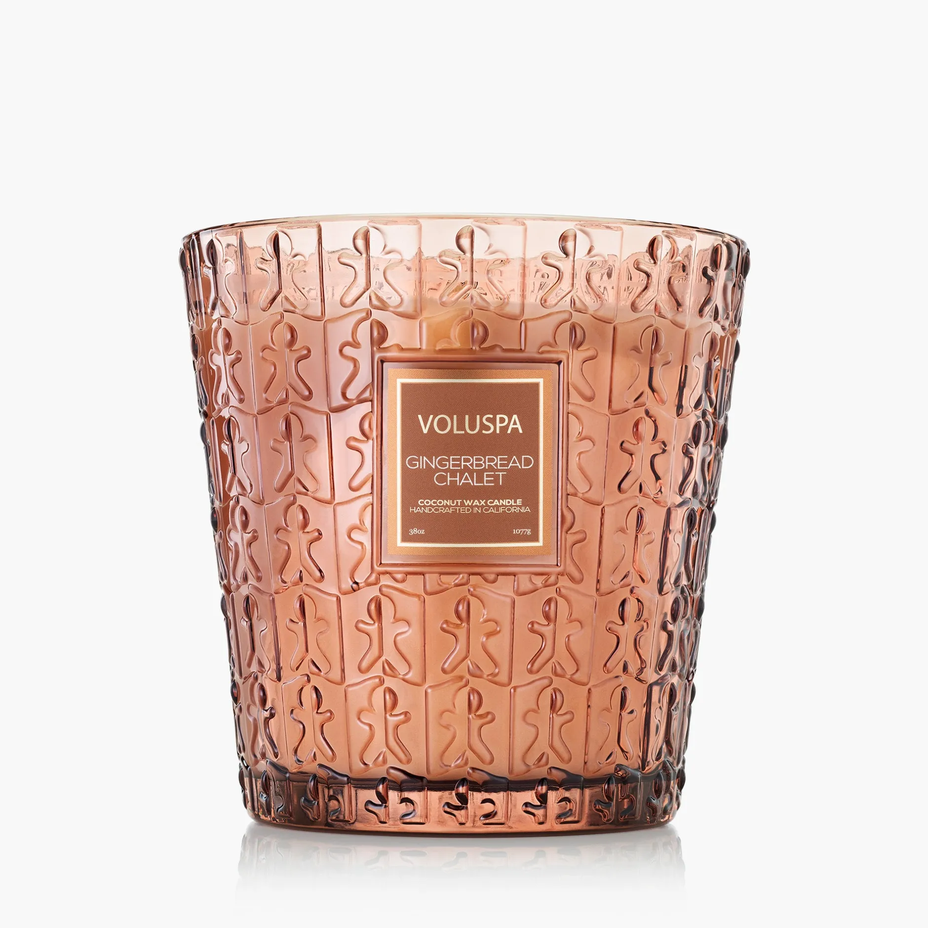 Voluspa 3 Wick Hearths + Luxe|Gingerbread Chalet