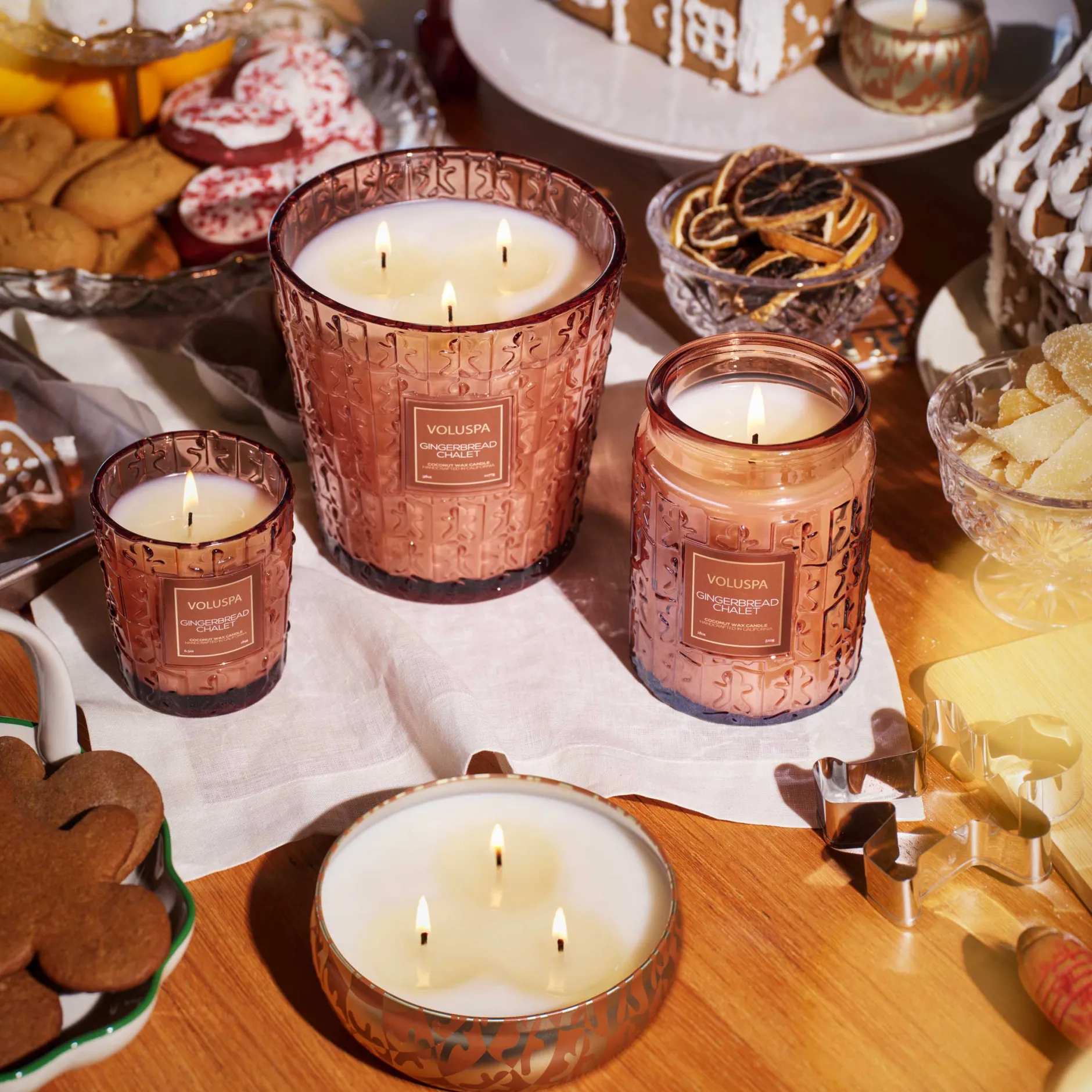 Voluspa Classic Candles|Gingerbread Chalet