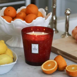 Voluspa Goji Tarocco Orange|3 Wick Hearths + Luxe|Goji Tarocco Orange