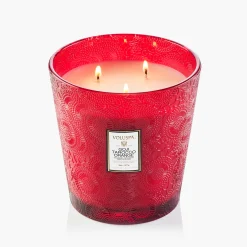 Voluspa Goji Tarocco Orange|3 Wick Hearths + Luxe|Goji Tarocco Orange