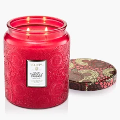 Voluspa Goji Tarocco Orange|3 Wick Hearths + Luxe|Goji Tarocco Orange