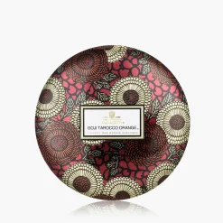 Voluspa Goji Tarocco Orange|3 Wick Tin|Goji Tarocco Orange