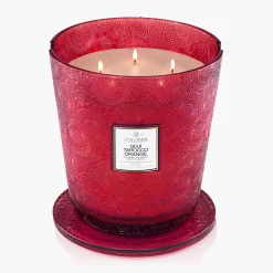 Voluspa Goji Tarocco Orange|5 Wick Hearths|Goji Tarocco Orange