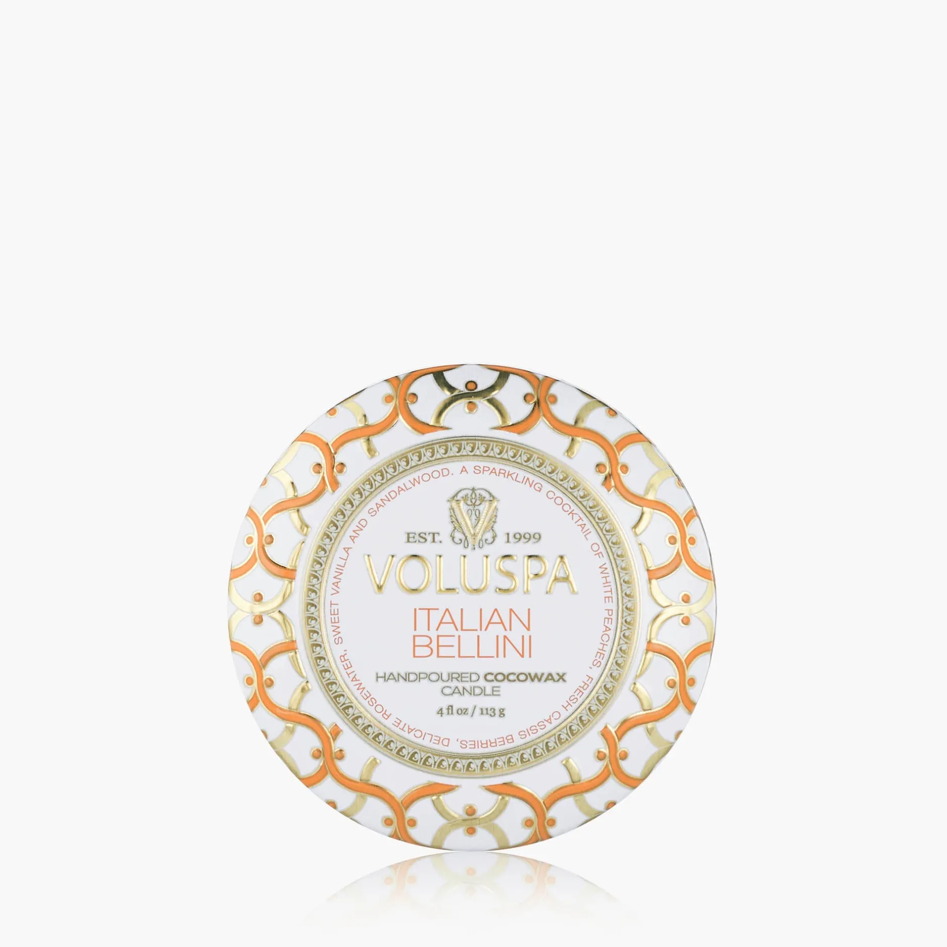 Voluspa Mini Tin|Italian Bellini