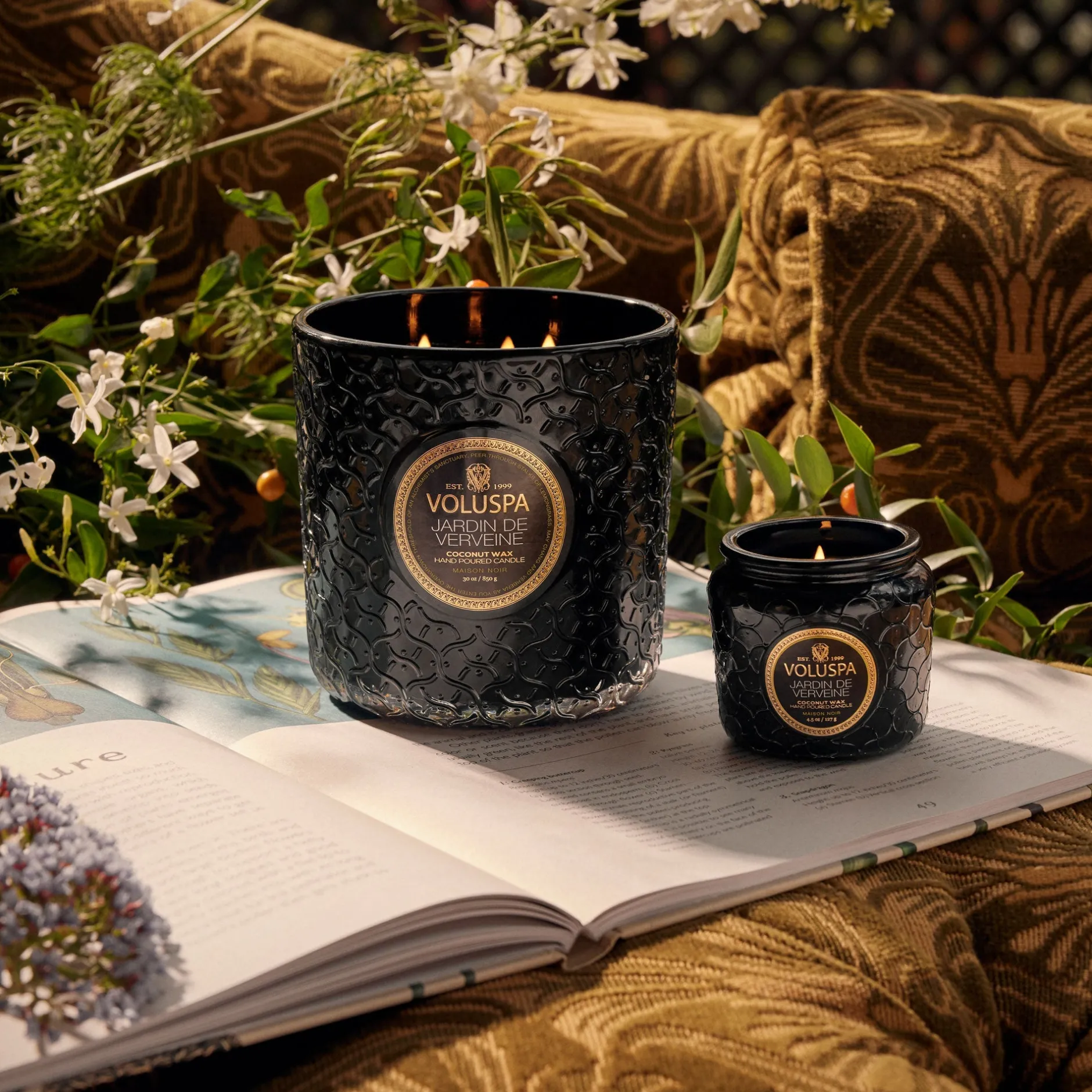 Voluspa Small Jars|Jardin De Verveine|Jardin De Verveine