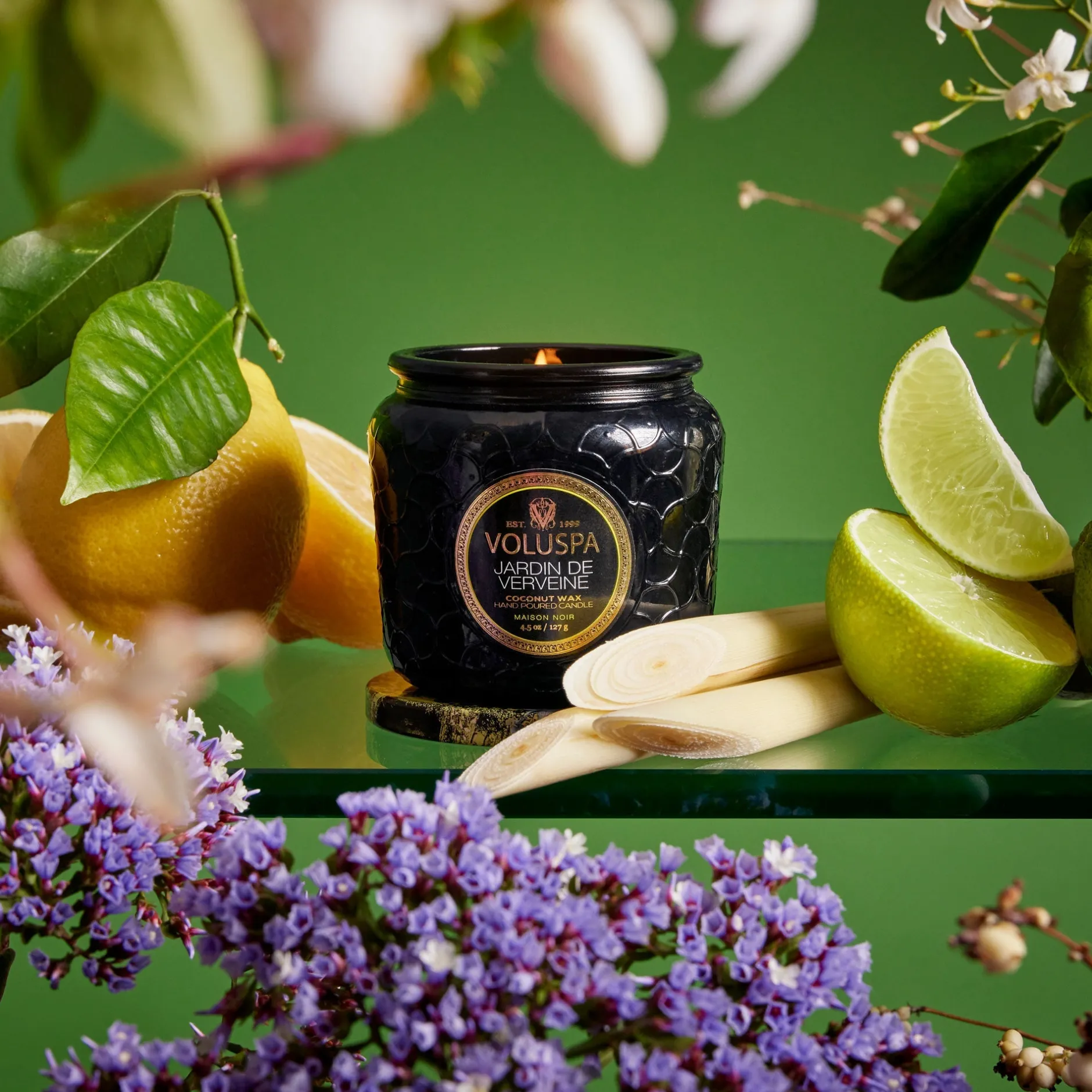 Voluspa Small Jars|Jardin De Verveine|Jardin De Verveine