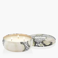 Voluspa Jasmine Midnight Blooms|3 Wick Tin|Jasmine Midnight Blooms