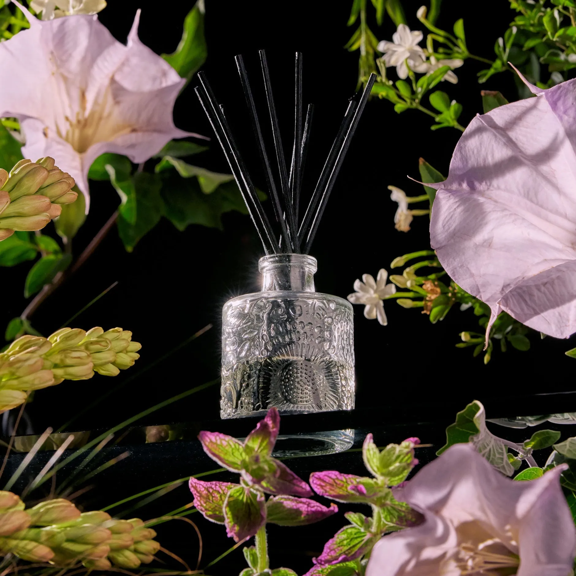 Voluspa Jasmine Midnight Blooms|Reed Diffusers|Jasmine Midnight Blooms