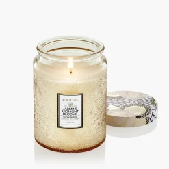 Voluspa Jasmine Midnight Blooms|Large Jars|Jasmine Midnight Blooms