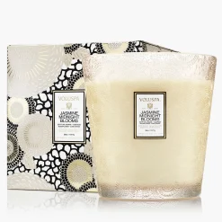 Voluspa Jasmine Midnight Blooms|3 Wick Hearths + Luxe|Jasmine Midnight Blooms