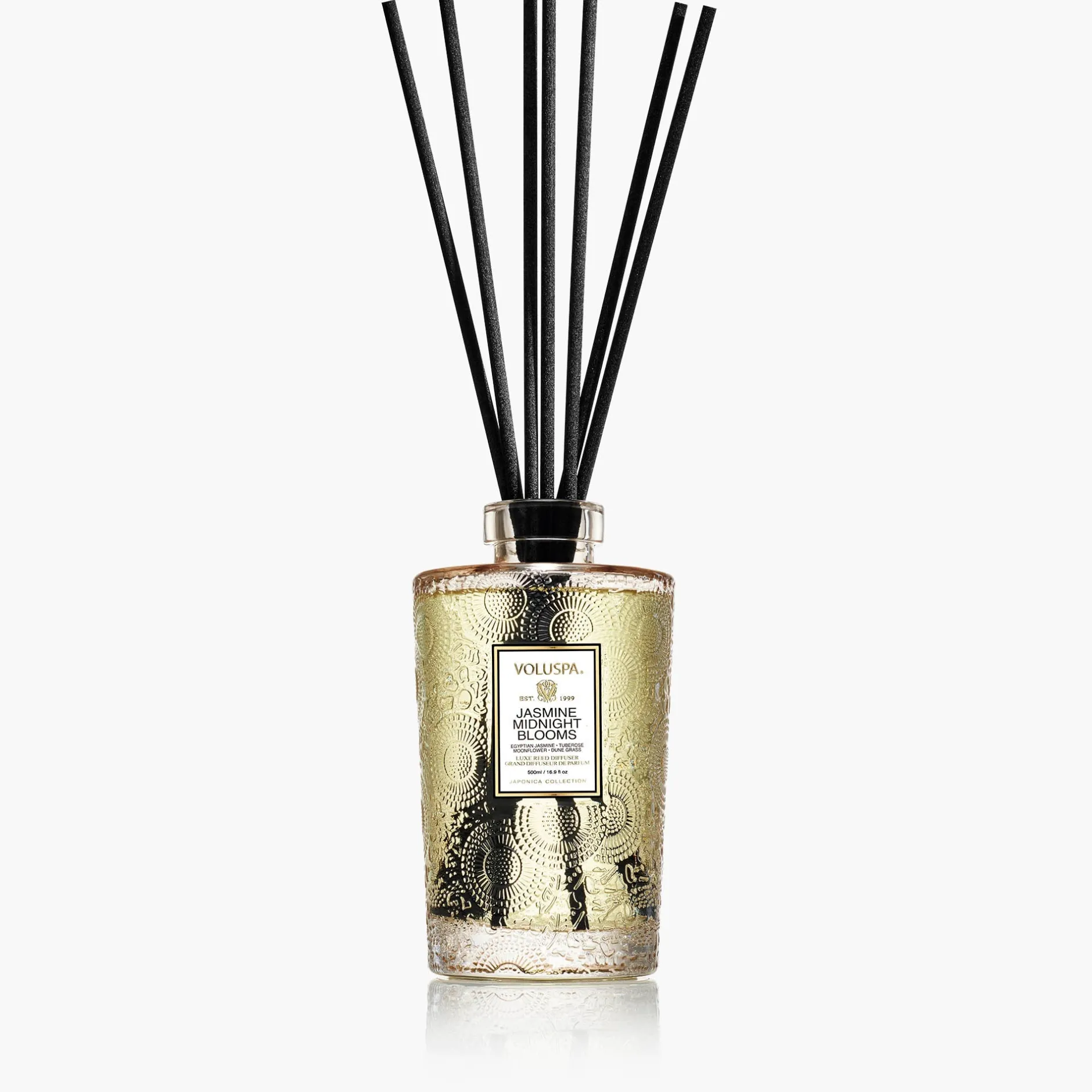 Voluspa Jasmine Midnight Blooms|Reed Diffusers|Jasmine Midnight Blooms