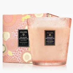 Voluspa 3 Wick Hearths + Luxe|Kalahari Watermelon