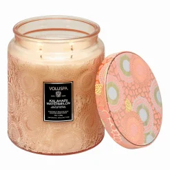 Voluspa 3 Wick Hearths + Luxe|Kalahari Watermelon