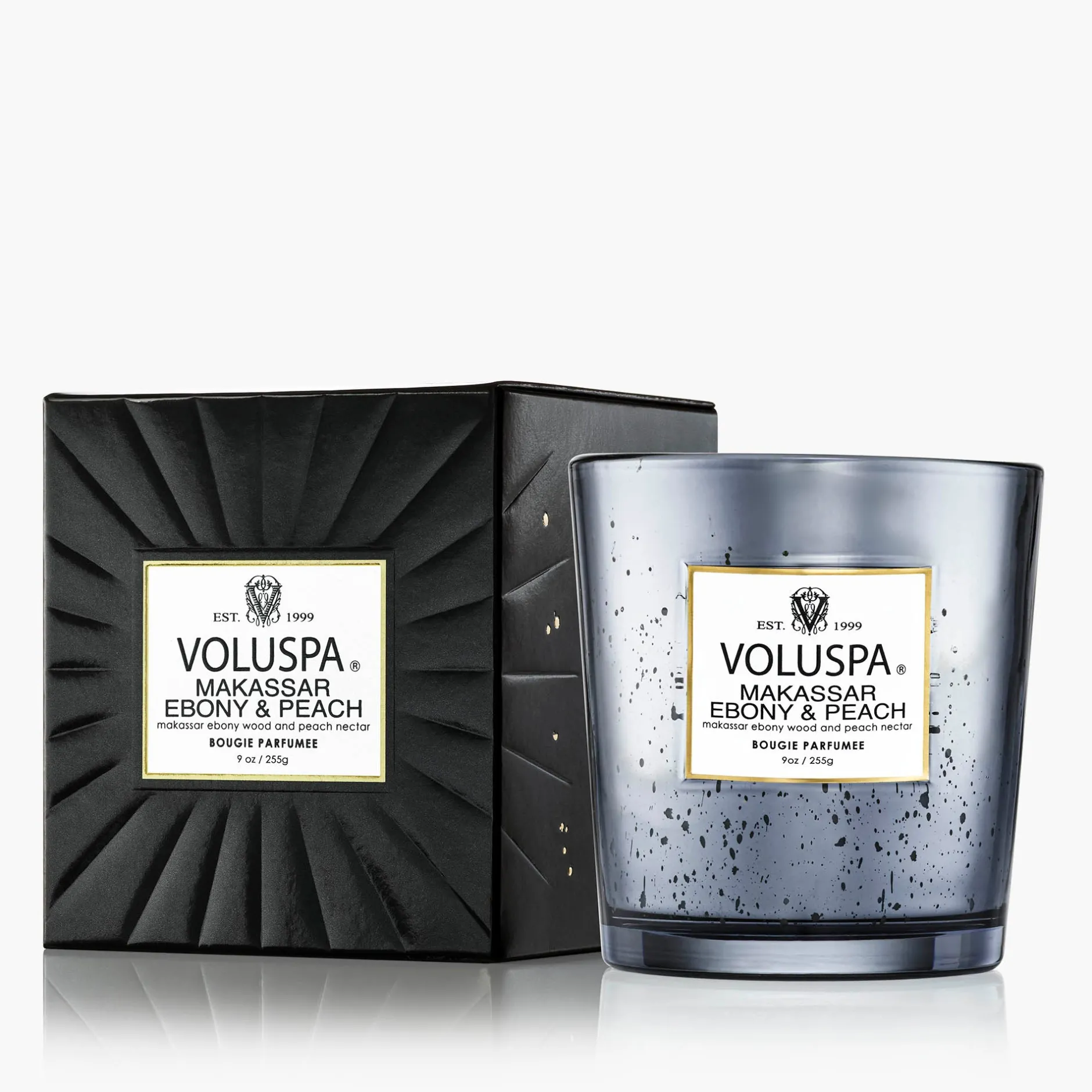 Voluspa Classic Candles|Makassar Ebony & Peach