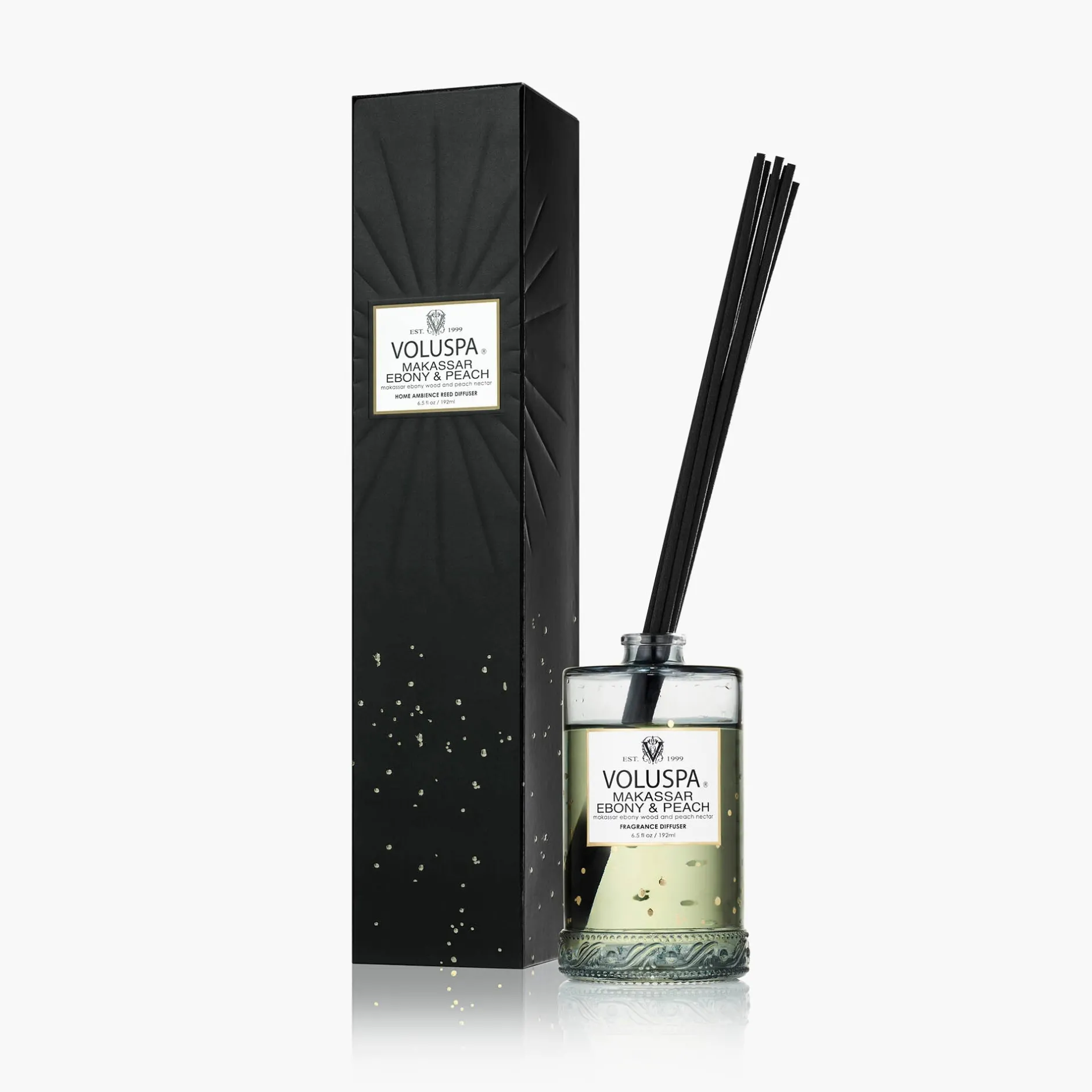 Voluspa Reed Diffusers|Makassar Ebony & Peach