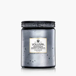 Voluspa Large Jars|Makassar Ebony & Peach