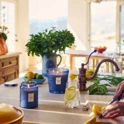 Voluspa Mediterranean Lemon|3 Wick Hearths + Luxe|Mediterranean Lemon