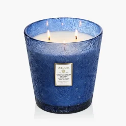 Voluspa Mediterranean Lemon|3 Wick Hearths + Luxe|Mediterranean Lemon