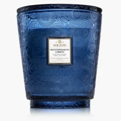 Voluspa Mediterranean Lemon|5 Wick Hearths|Mediterranean Lemon