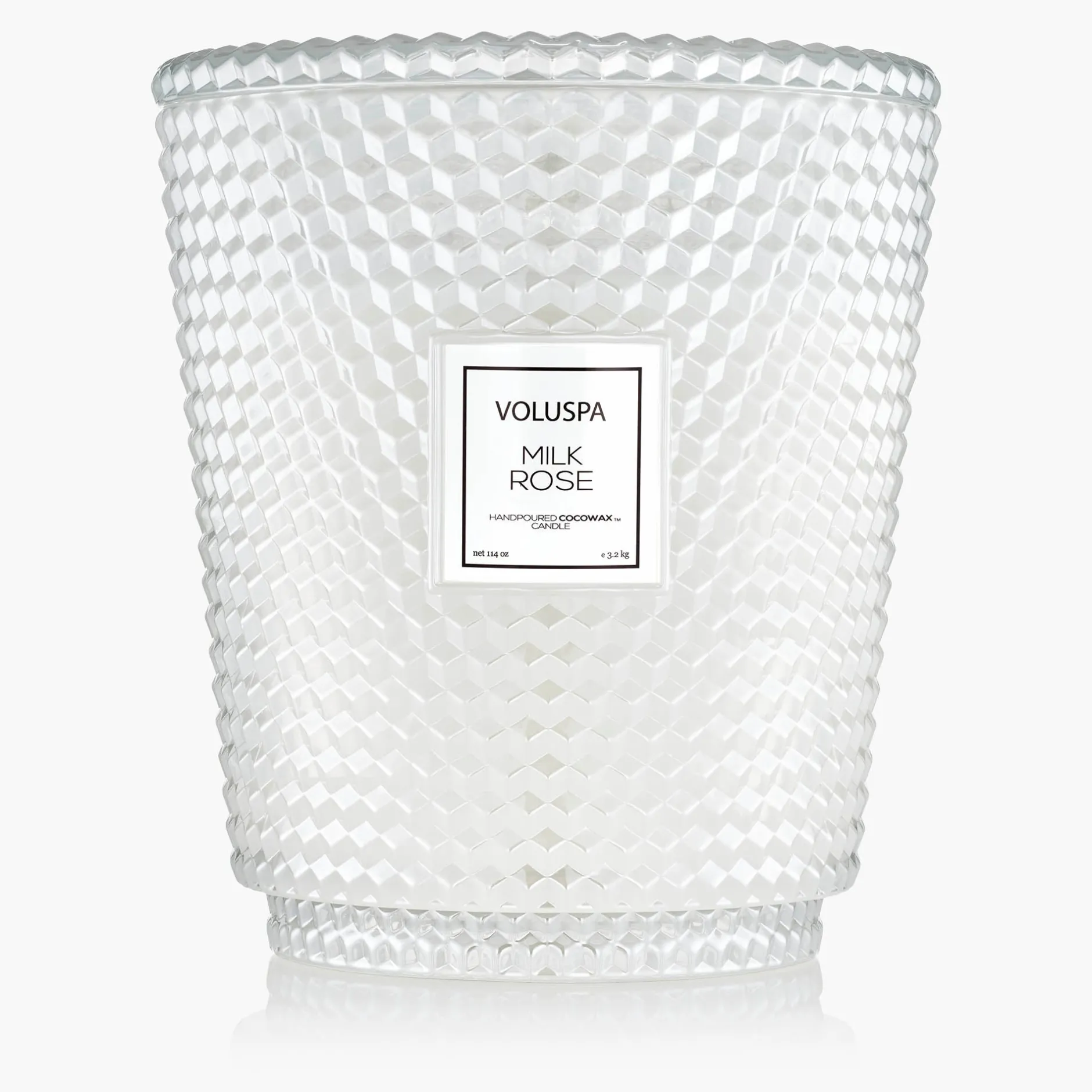 Voluspa 5 Wick Hearths|Milk Rose
