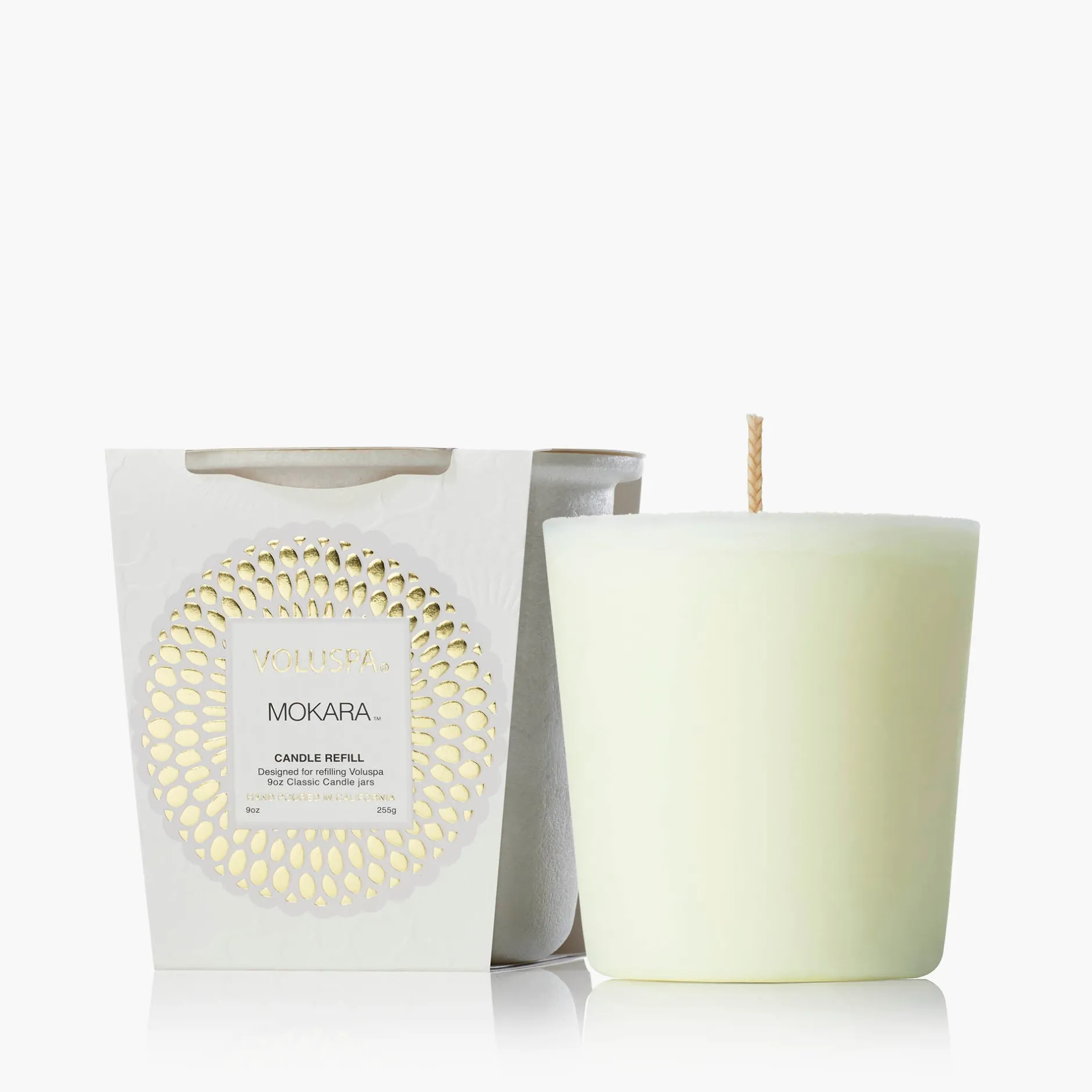 Voluspa Classic Candles|Classic Candle Refills|Mokara