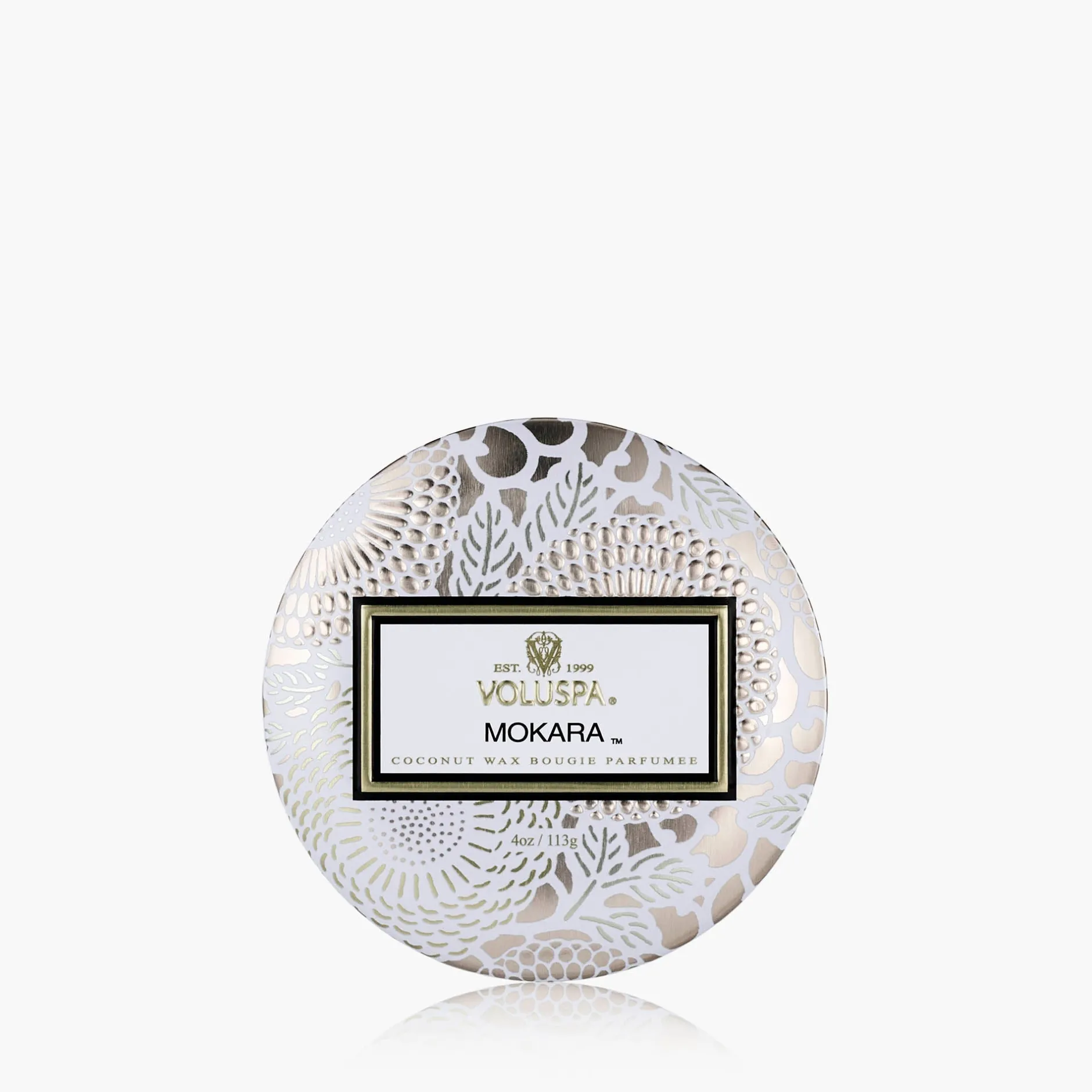 Voluspa Mini Tin|Mokara Orchid|Mokara