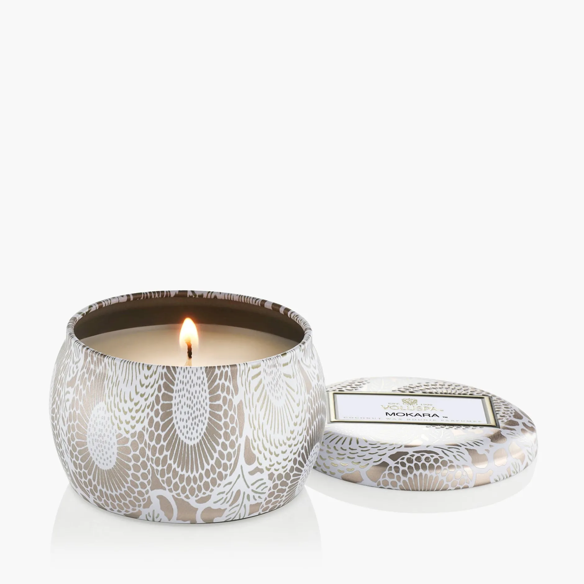 Voluspa Mini Tin|Mokara Orchid|Mokara