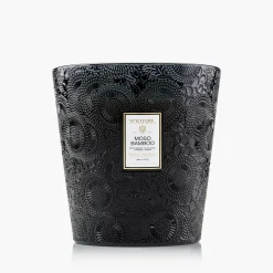 Voluspa Moso Bamboo|3 Wick Hearths + Luxe|Moso Bamboo
