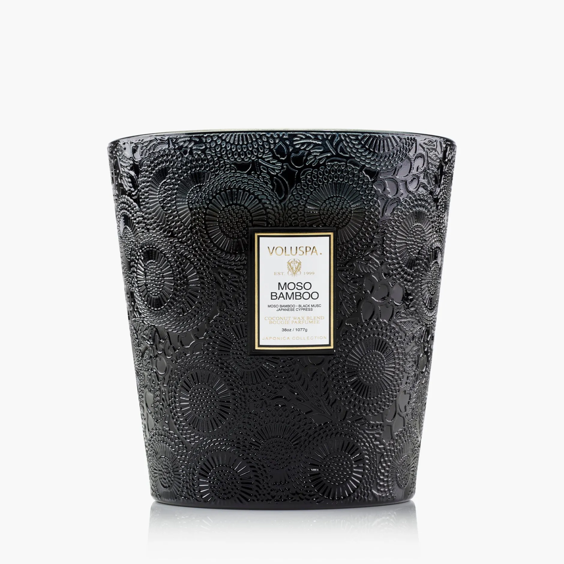 Voluspa Moso Bamboo|3 Wick Hearths + Luxe|Moso Bamboo
