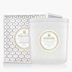 Voluspa 3 Wick Hearths + Luxe|Mountain Lavender & Chamomile|Mountain Lavender & Chamomile
