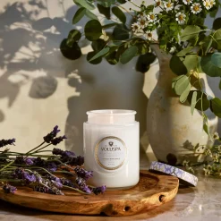 Voluspa Large Jars|Mountain Lavender & Chamomile|Mountain Lavender & Chamomile