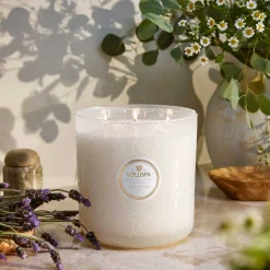 Voluspa 5 Wick Hearths|Mountain Lavender & Chamomile|Mountain Lavender & Chamomile