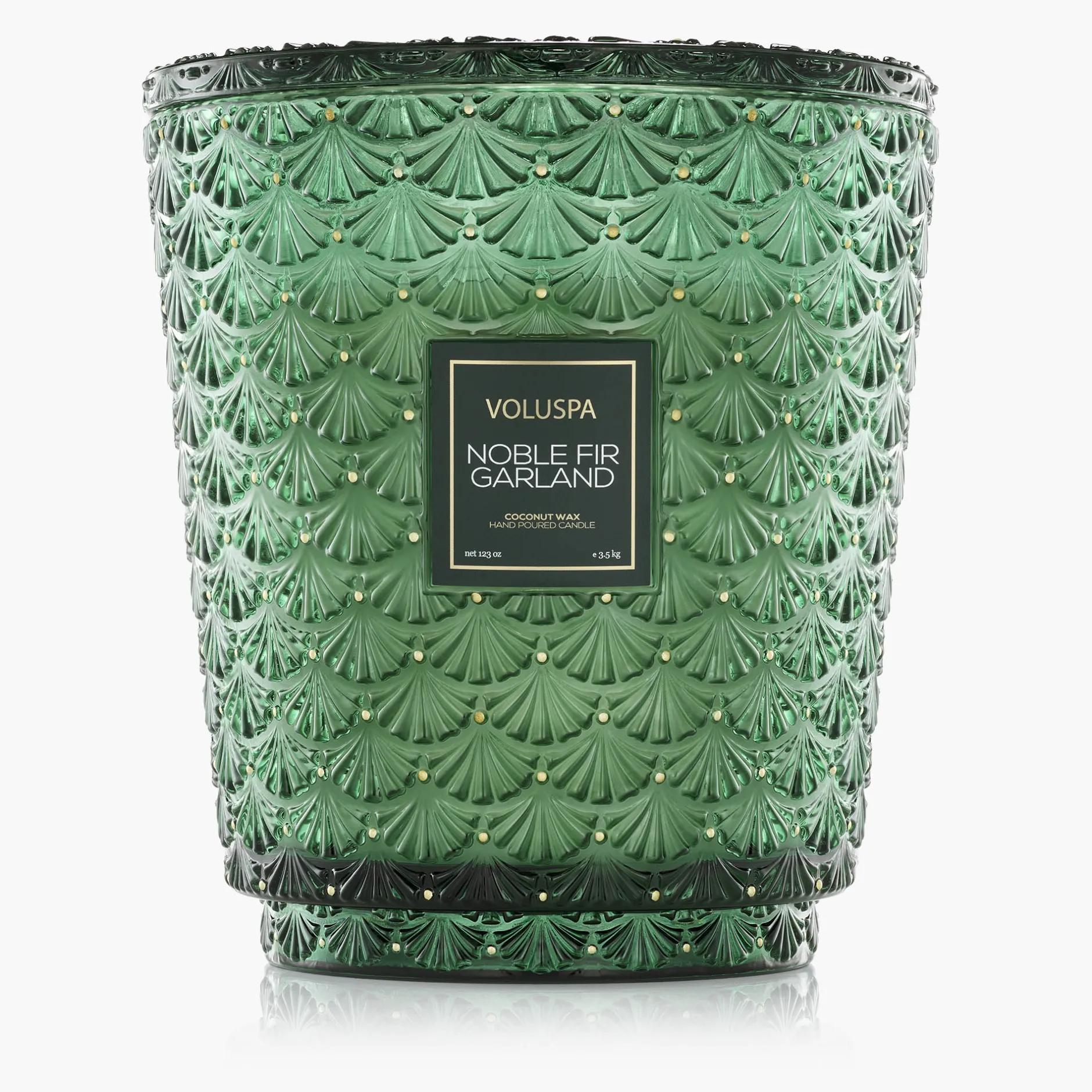 Voluspa 5 Wick Hearths|Noble Fir Garland|Noble Fir Garland