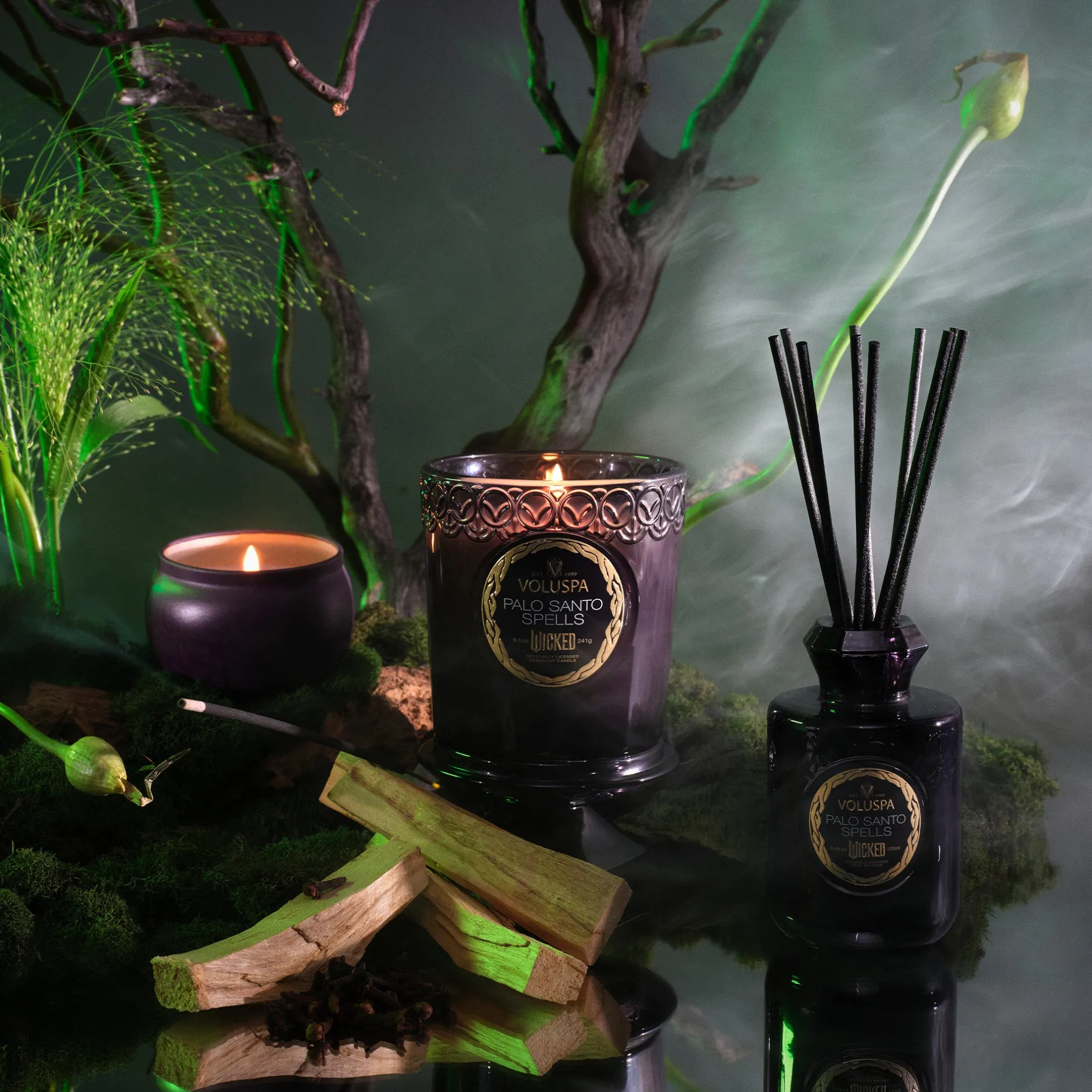 Voluspa Classic Candles|Palo Santo Spells|Palo Santo Spells