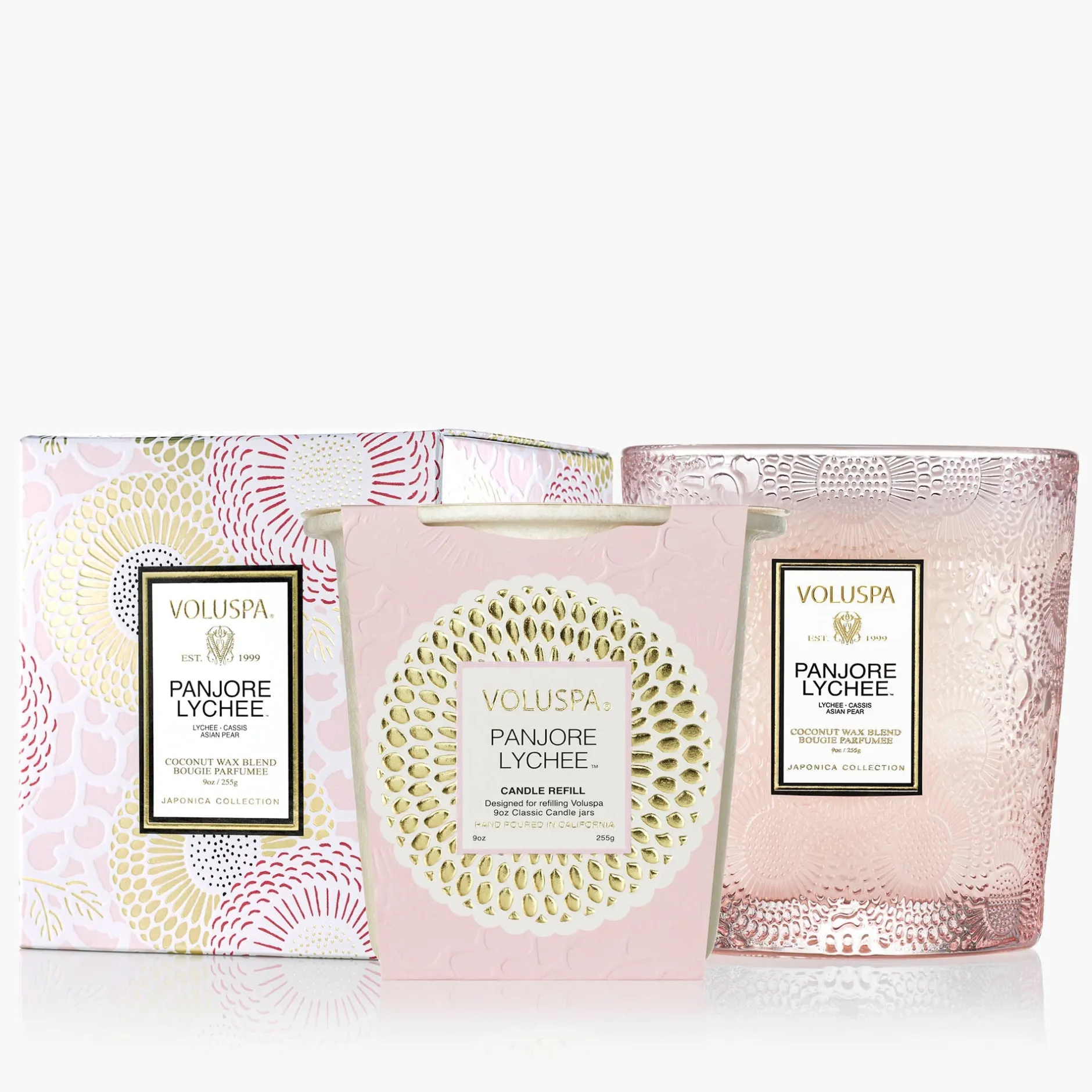 Voluspa Classic Candles|Classic Candle Refills|Panjore Lychee