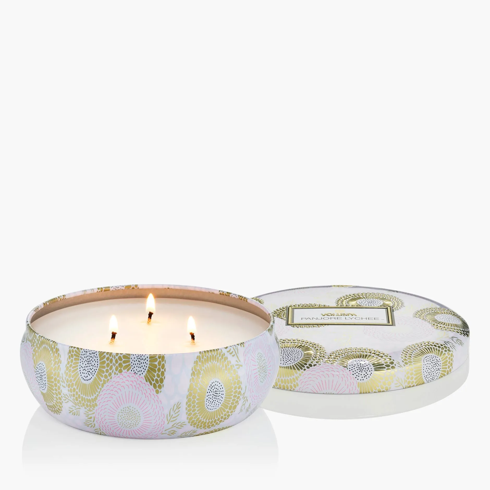 Voluspa 3 Wick Tin|Panjore Lychee
