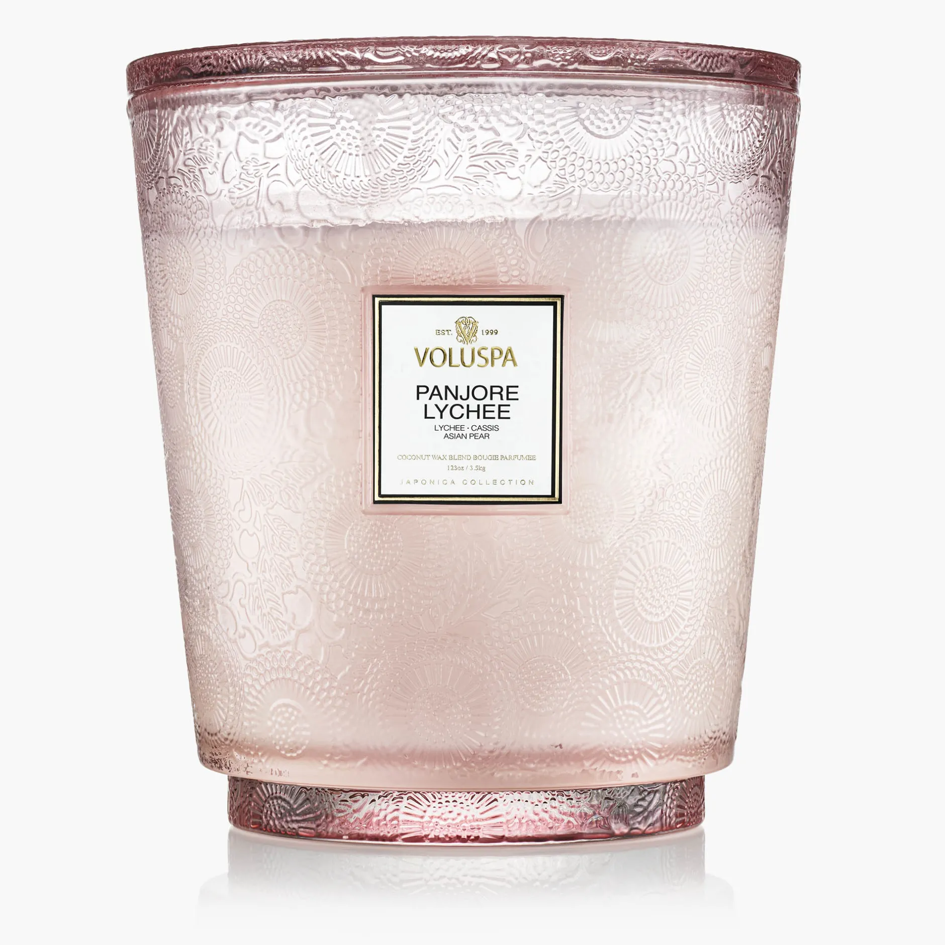 Voluspa 5 Wick Hearths|Panjore Lychee