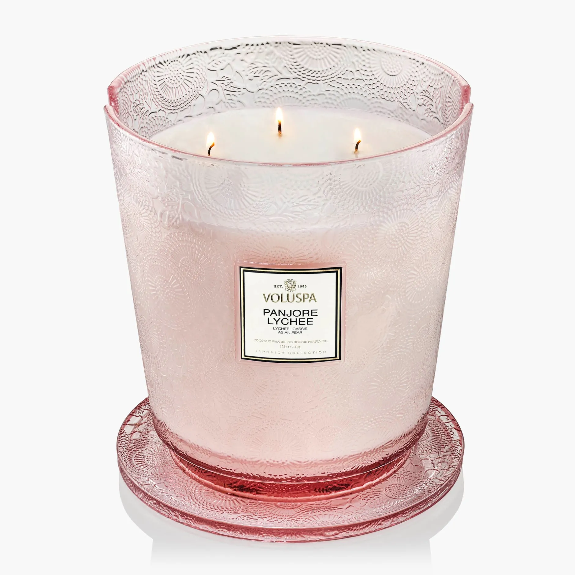 Voluspa 5 Wick Hearths|Panjore Lychee