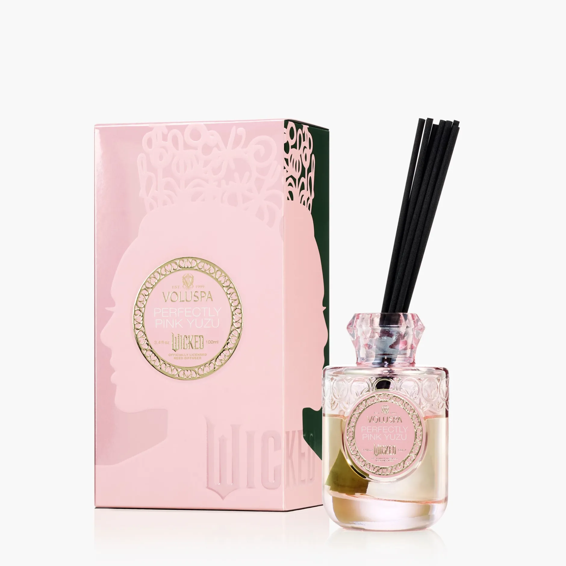 Voluspa Cherry Blossom Bubble|Reed Diffusers|Perfectly Pink Yuzu