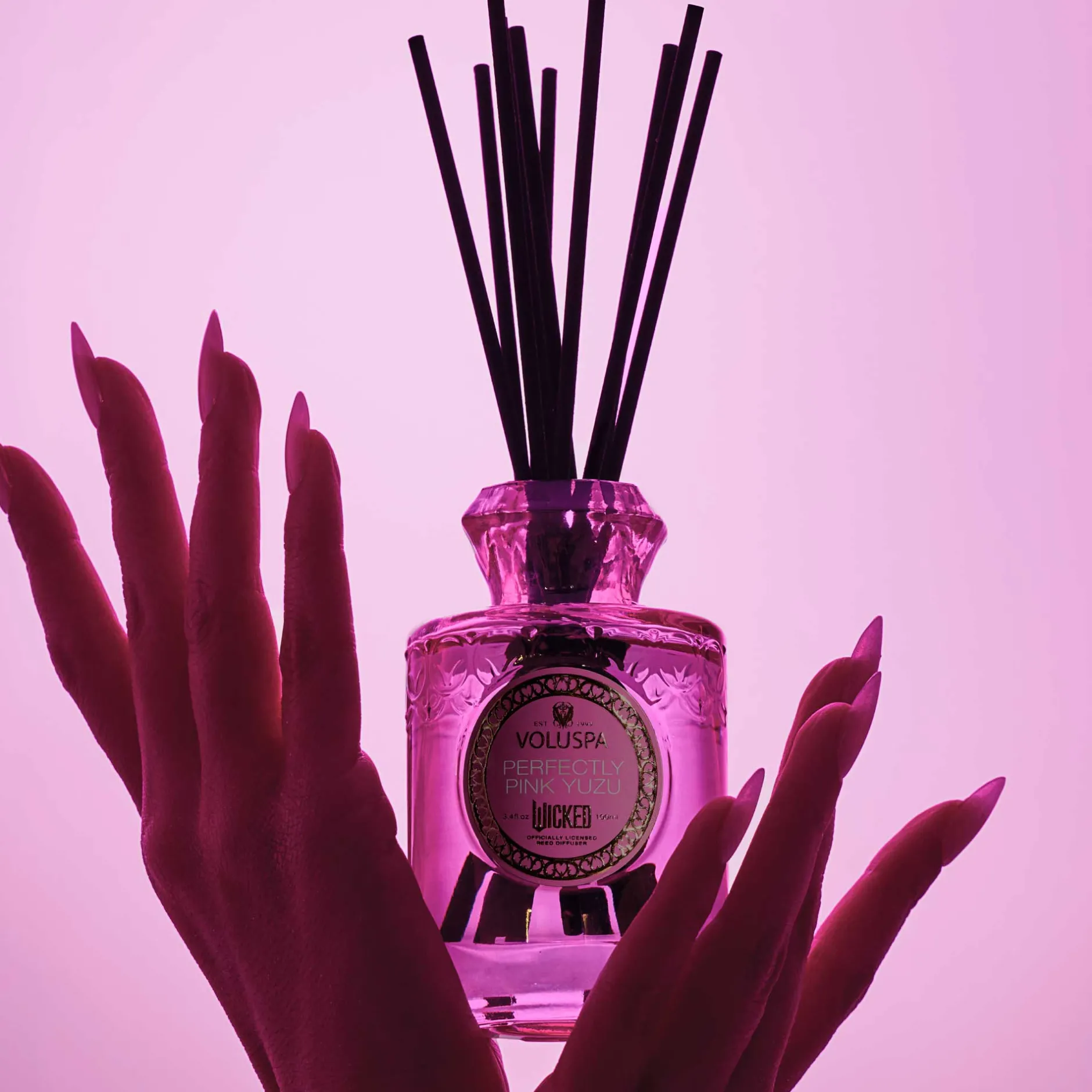 Voluspa Cherry Blossom Bubble|Reed Diffusers|Perfectly Pink Yuzu