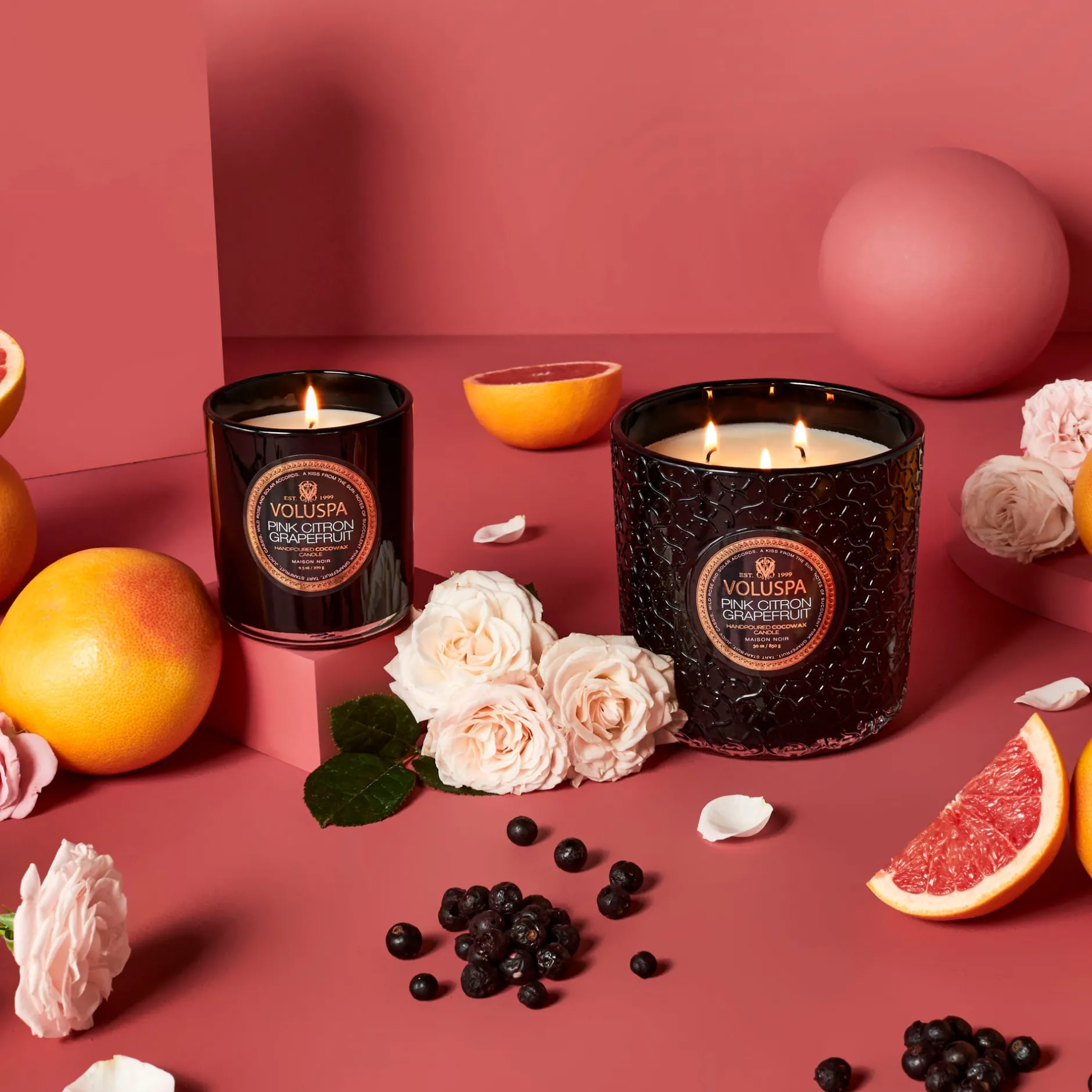 Voluspa Small Jars|Pink Citron Grapefruit