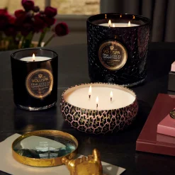 Voluspa 3 Wick Hearths + Luxe|Pink Citron Grapefruit