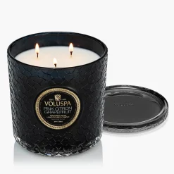 Voluspa 3 Wick Hearths + Luxe|Pink Citron Grapefruit