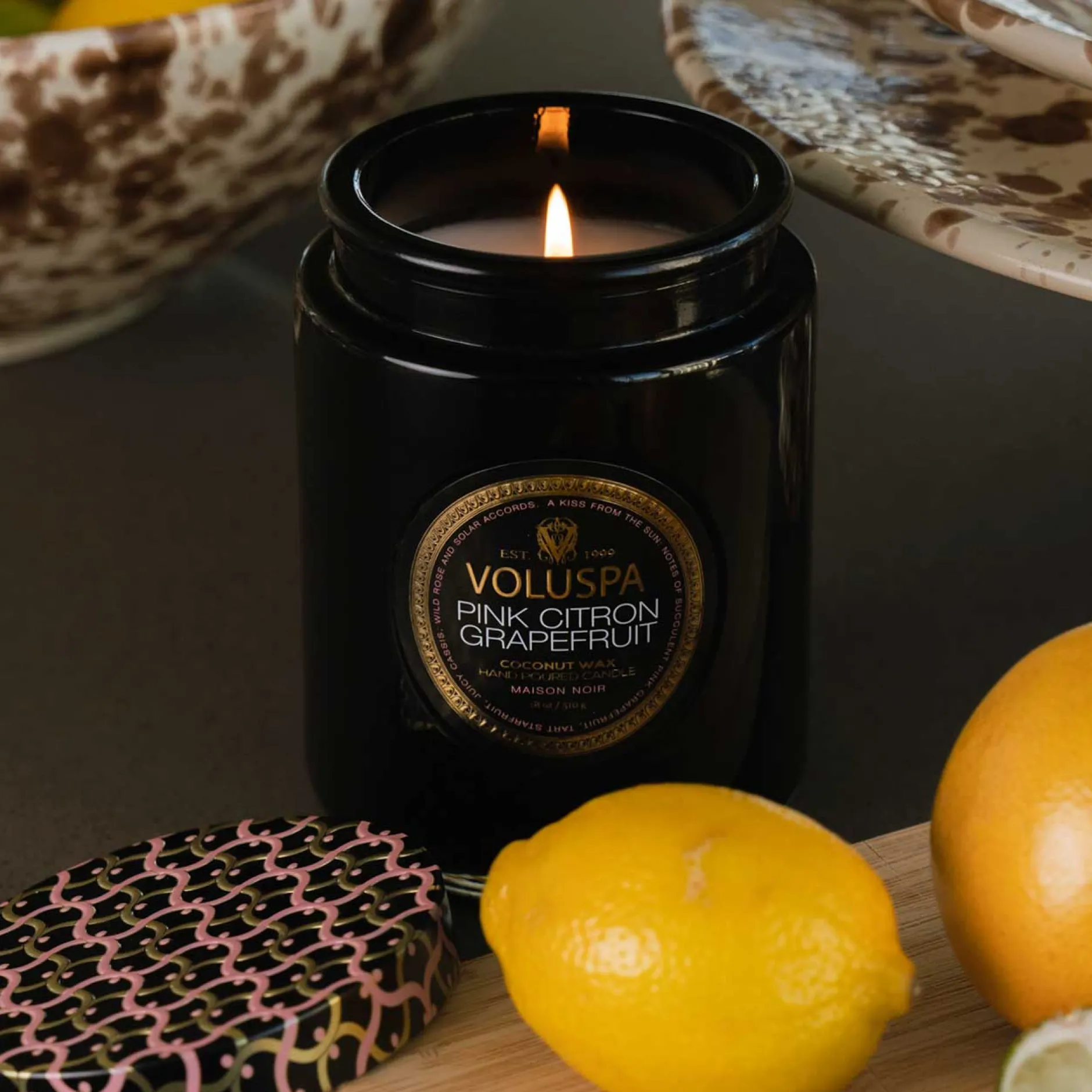 Voluspa Large Jars|Pink Citron Grapefruit