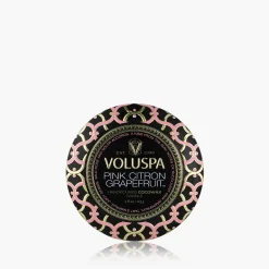 Voluspa Mini Tin|Pink Citron Grapefruit