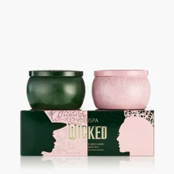 Voluspa Cherry Blossom Bubble|Palo Santo Spells|Pink Goes Good With Green